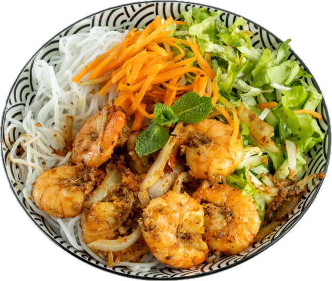 Bo Bun crevettess